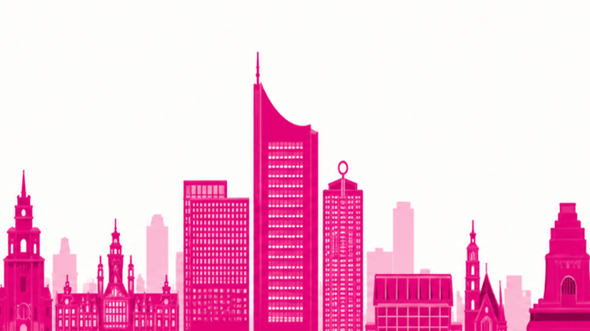 Skyline von Leipzig